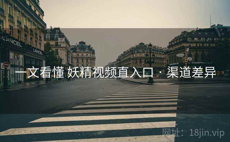 一文看懂 妖精视频直入口 · 渠道差异